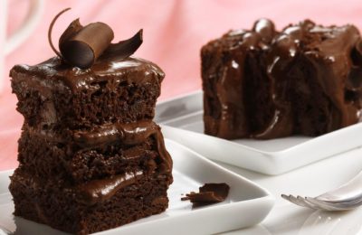 Шоколадный пирог брауни