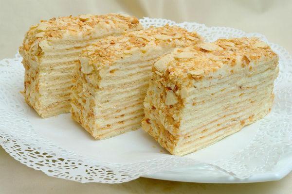 Торт Наполеон | Лучший пошаговый рецепт торта с фото в домашних условиях