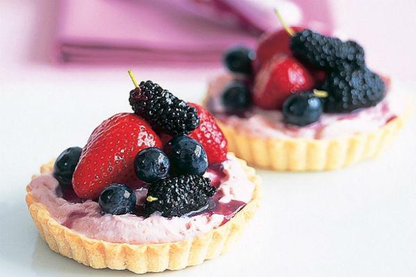 Летние десерты: Сreamy berries