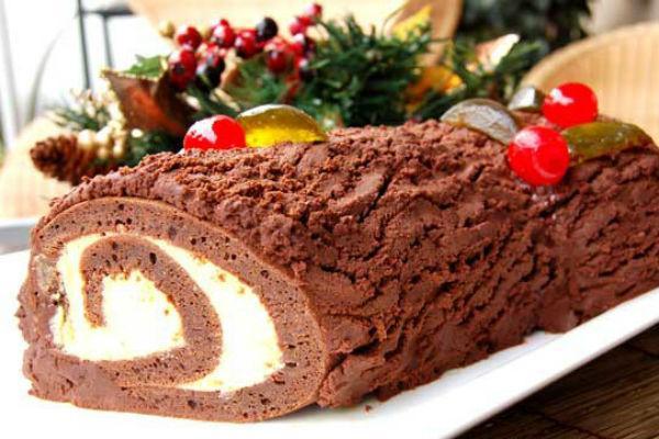 Торт «Рождественское полено»