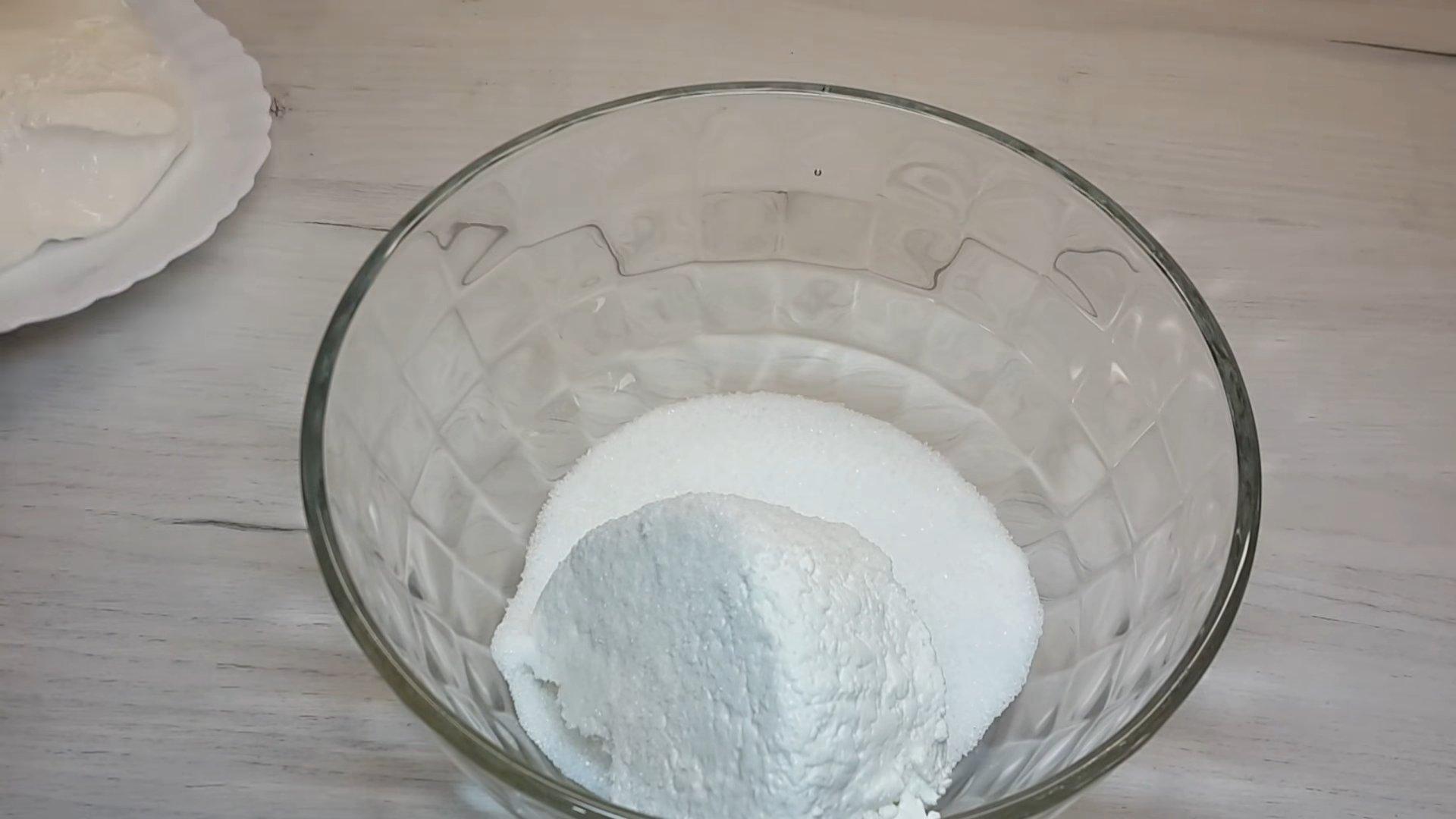 Рецепт - Творожно-сметанный крем для бисквитного торта - шаг 3