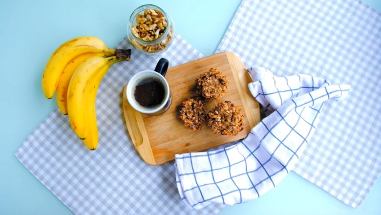 Как приготовить овсяное печенье с бананом - фото