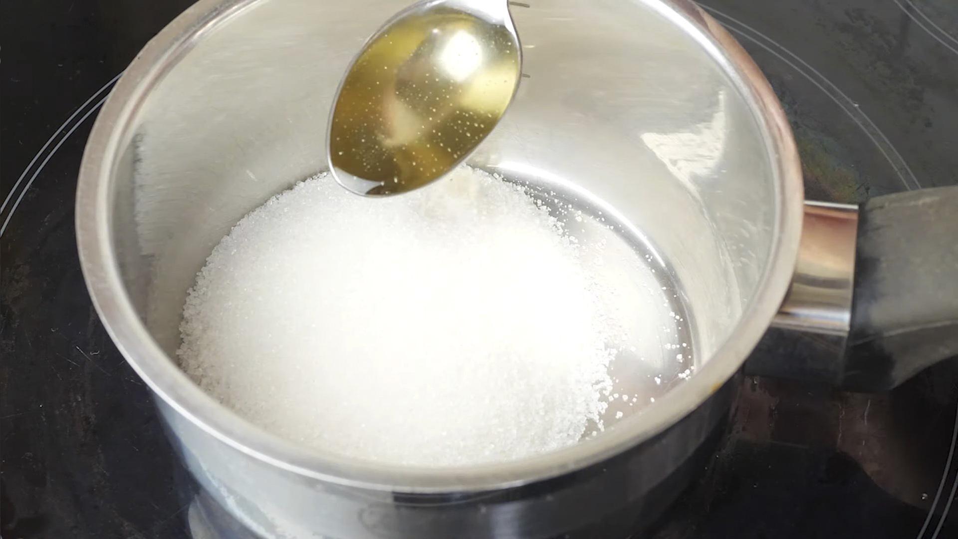Рецепт - Сладкие сахарные соты из дорамы «Игра в кальмара» - шаг 2