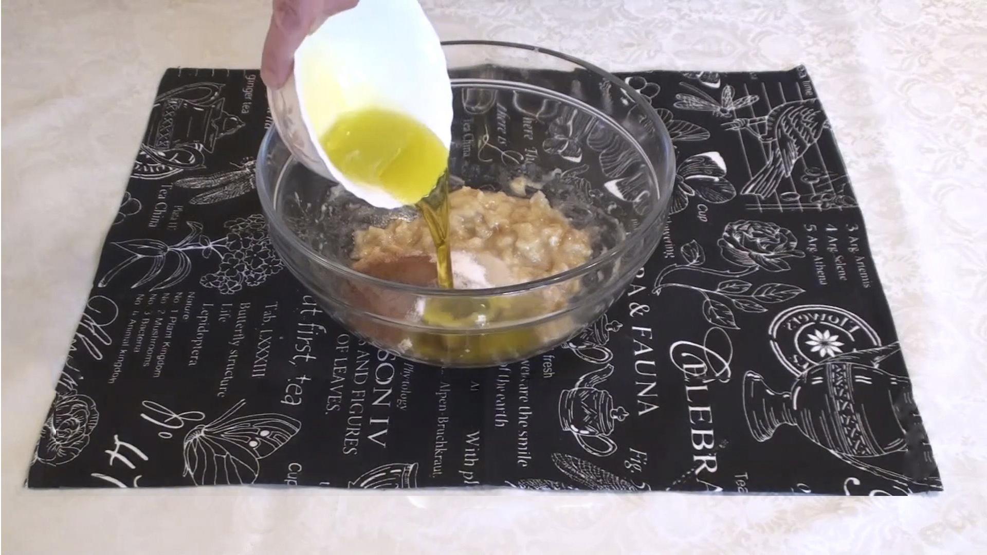 Рецепт - Постное овсяное печенье с бананом без яиц - шаг 4