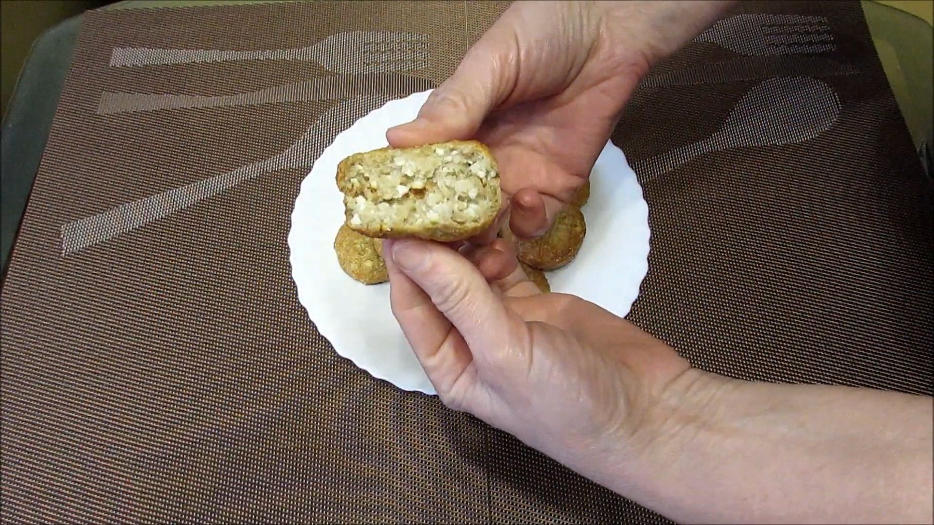 Рецепт - Творожно-овсяное печенье с бананом  - шаг 8-1
