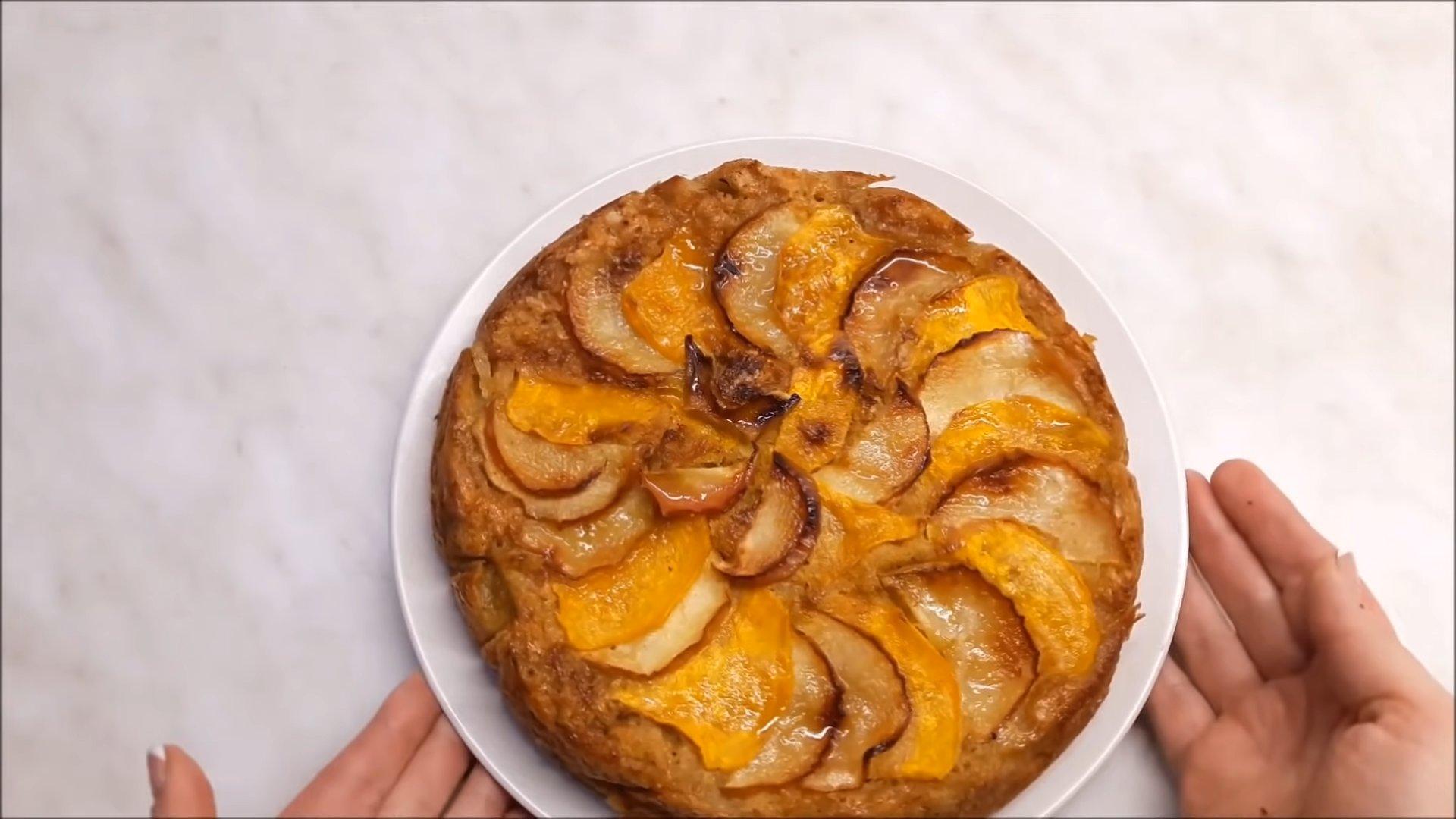 Рецепт - Тыквенно-яблочный пирог - шаг 9