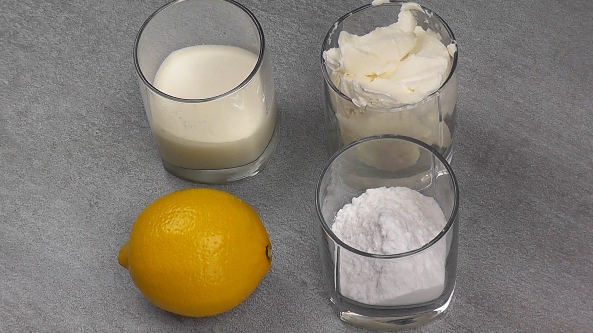Рецепт - Лимонный крем для кексов и маффинов - шаг 1