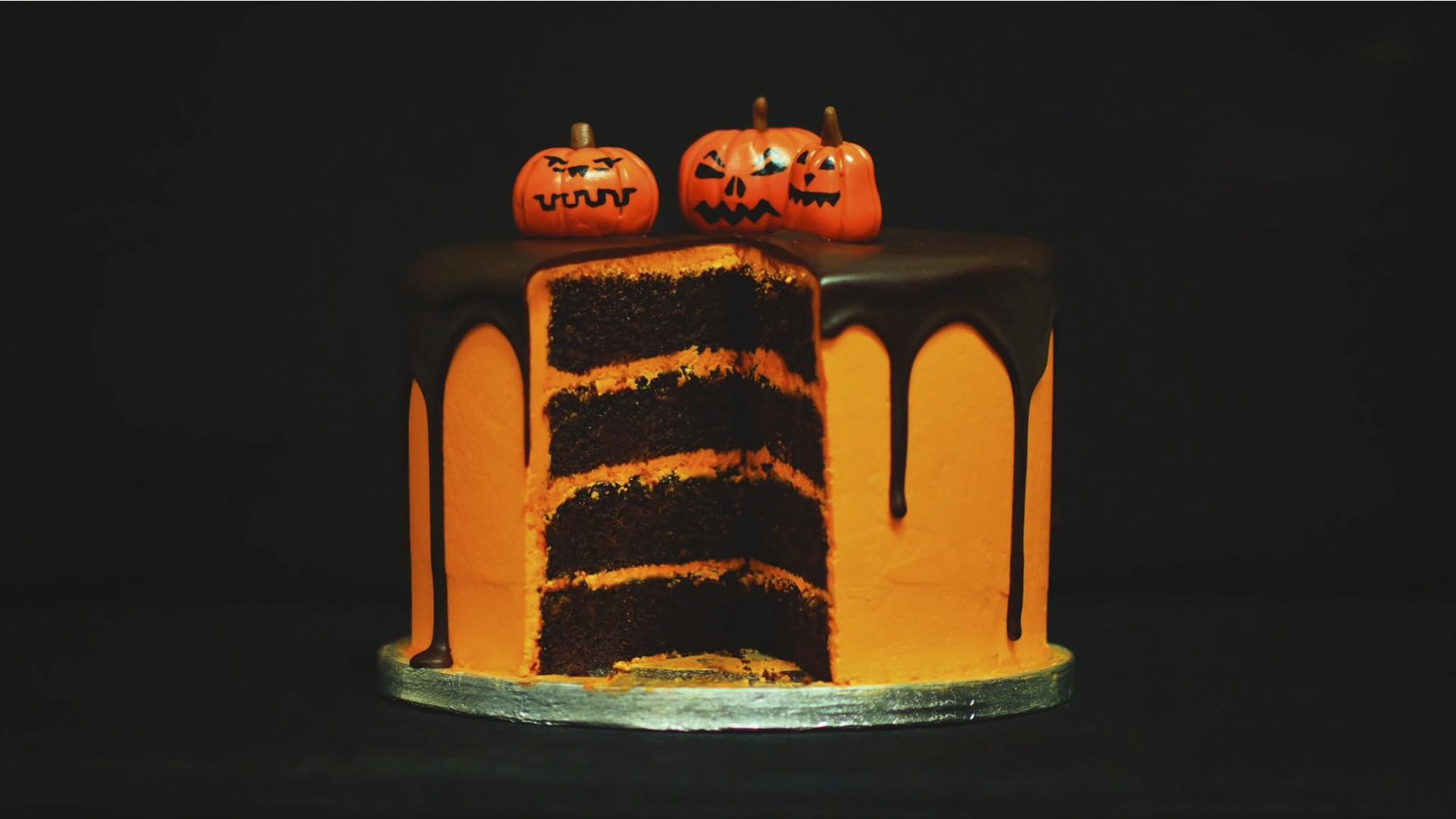 Идеи - Как украсить торт на Хэллоуин - фото 10