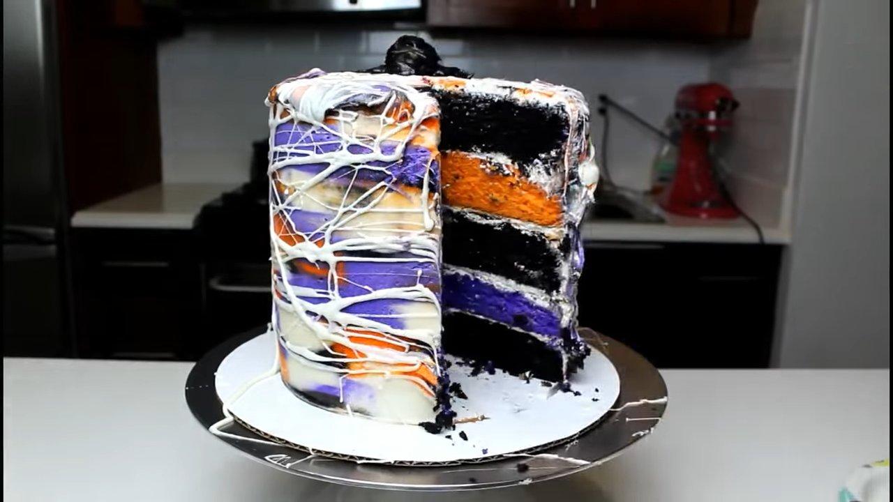 Идеи - Как украсить торт на Хэллоуин - фото 14