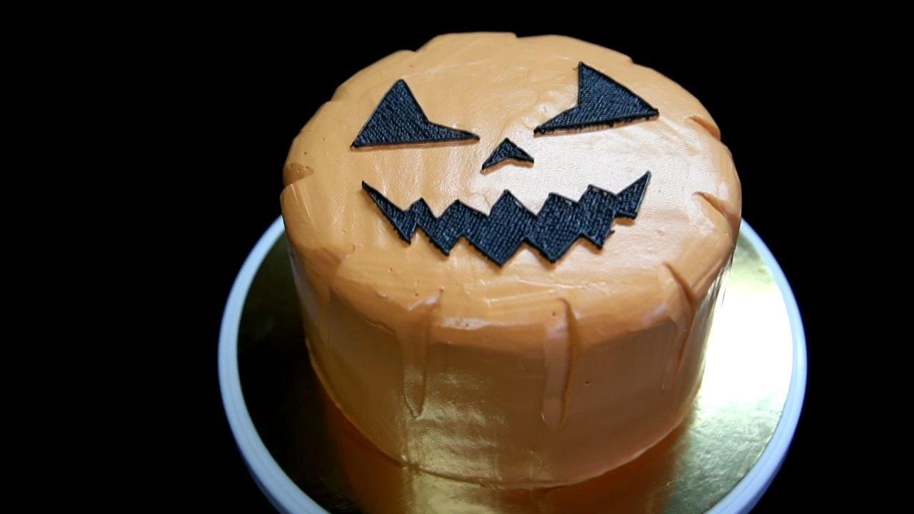 Идеи - Как украсить торт на Хэллоуин - фото 2