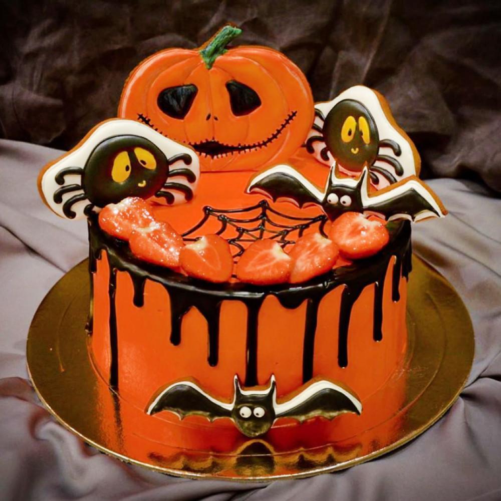 Идеи - Как украсить торт на Хэллоуин - фото 20