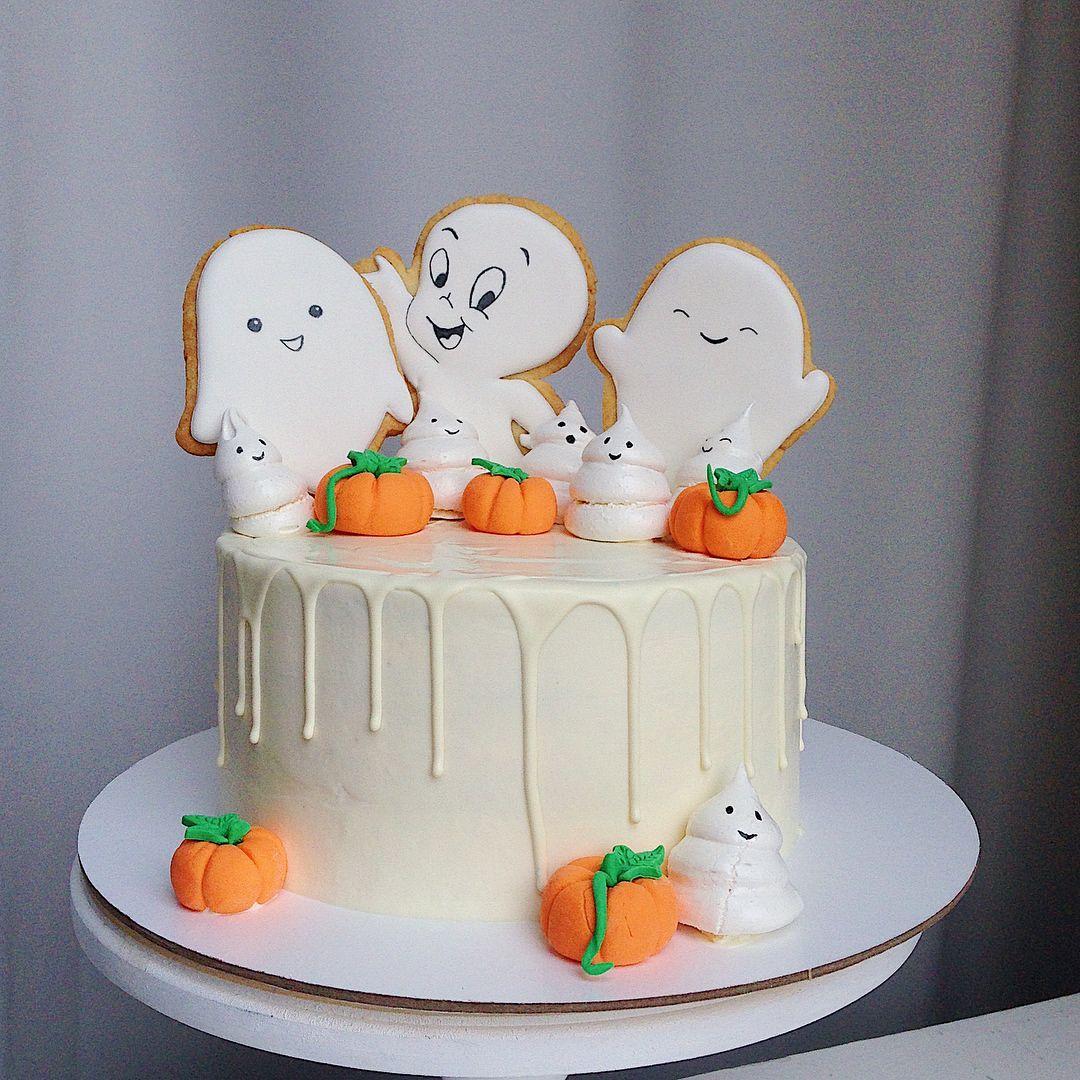 Идеи - Как украсить торт на Хэллоуин - фото 21