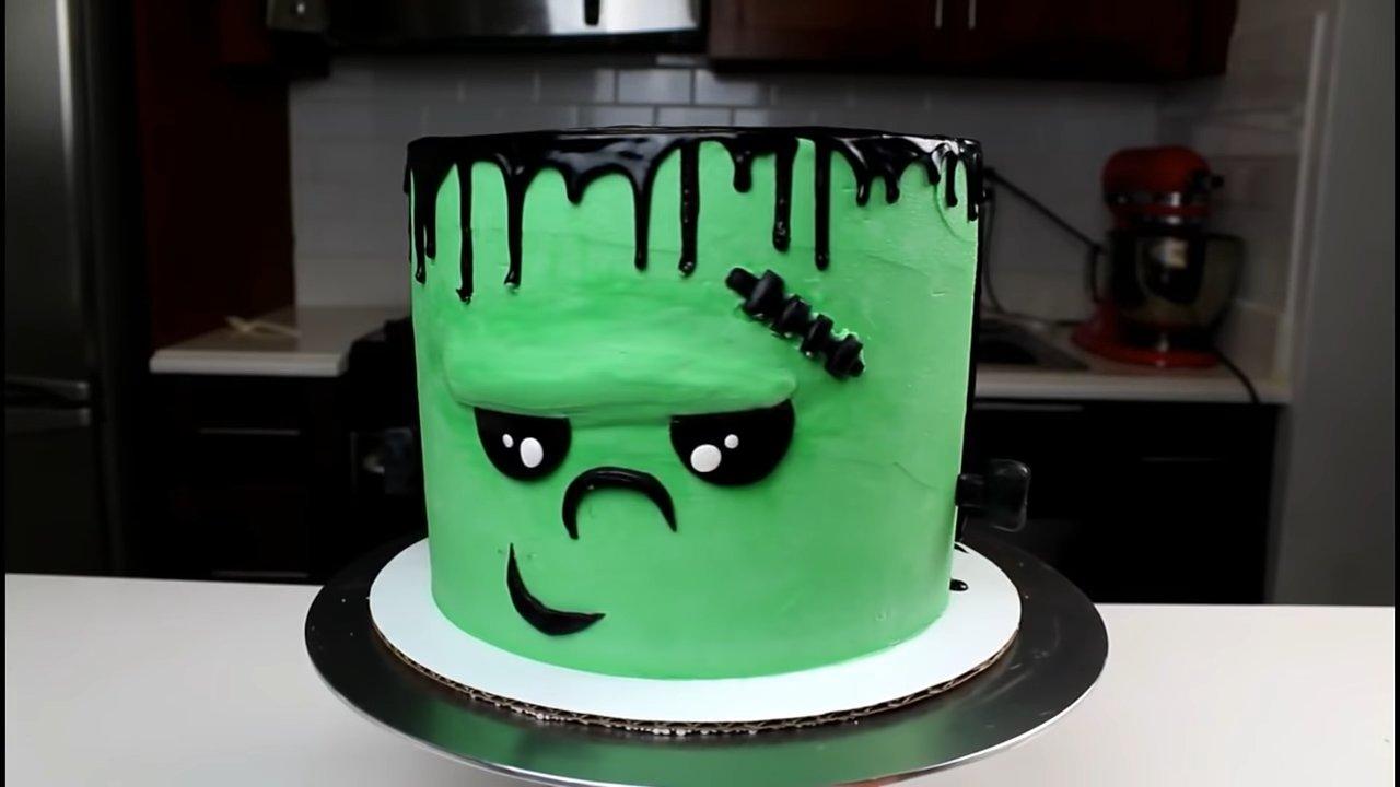 Идеи - Как украсить торт на Хэллоуин - фото 24