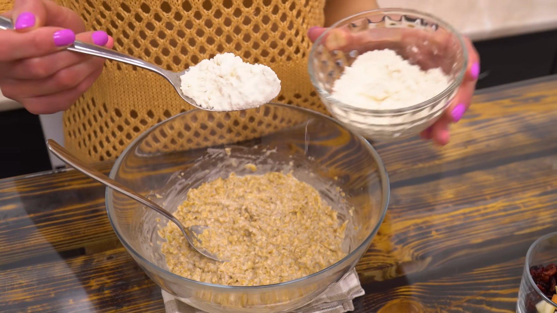Рецепт - ПП овсяное печенье на меду без сахара - шаг 5-1