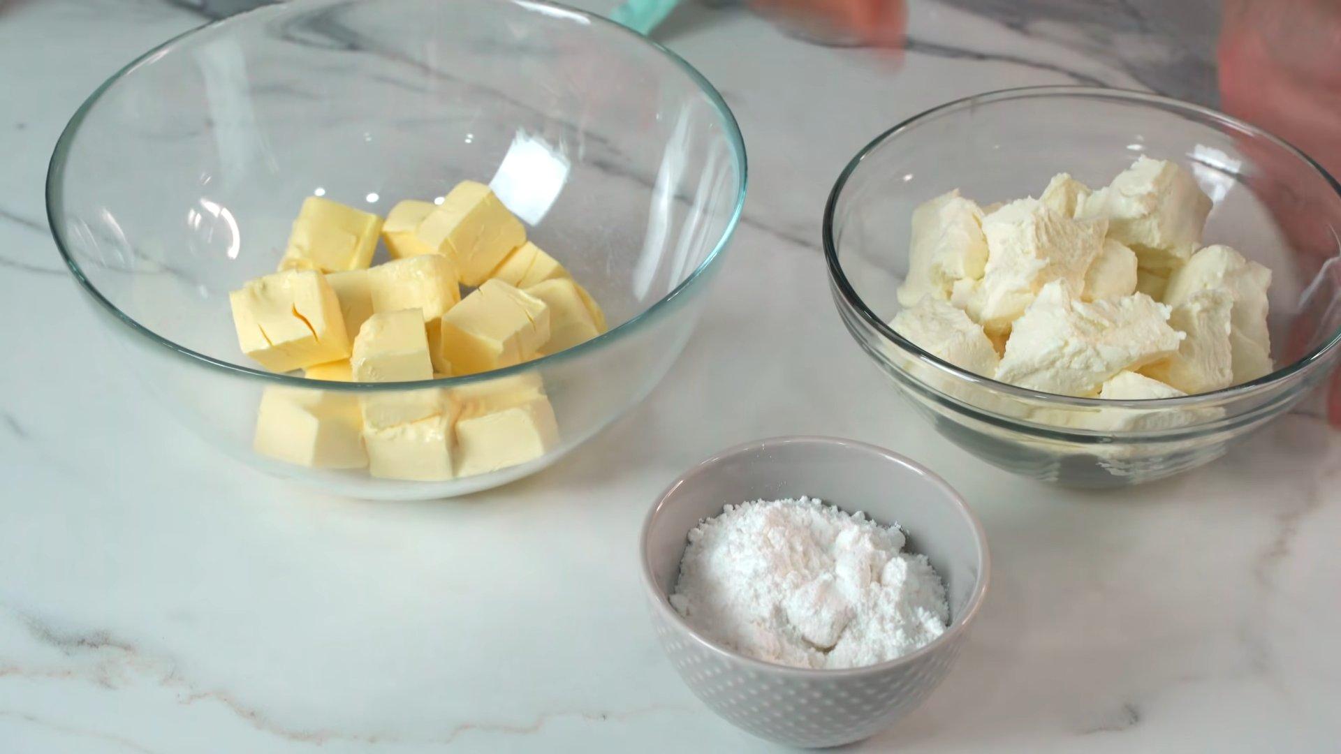 Рецепт - Универсальный крем для торта из творожного сыра - шаг 1