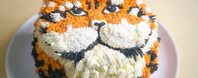 Торт «Тигр» на Новый Год 2022 - фото