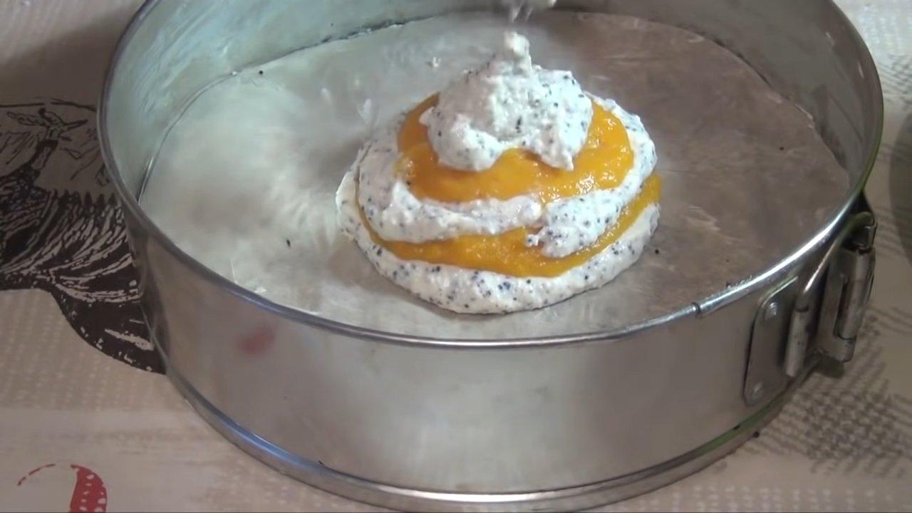 Рецепт - Творожно-тыквенный пирог с маком - шаг 5