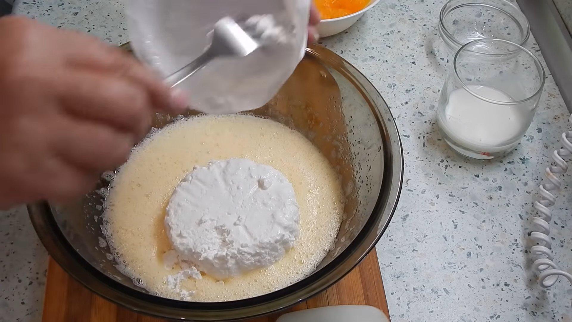 Рецепт - Творожно-тыквенный пирог с манкой - шаг 3