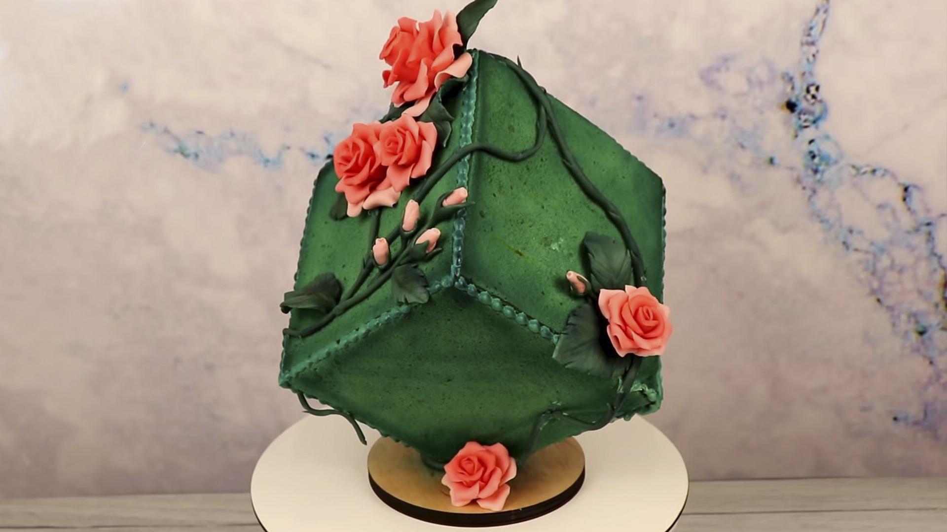 Примеры декора торта японским заварным бисквитом - фото 10