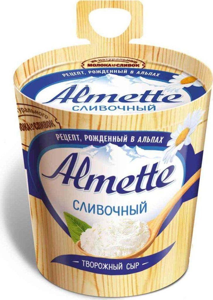 Какой сыр нужен для крем-чиза - Творожный сыр Альметте - фото