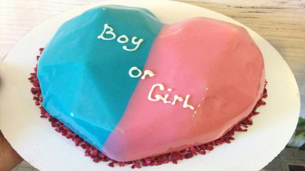 Торт на гендер-пати (мальчик или девочка) - фото 18