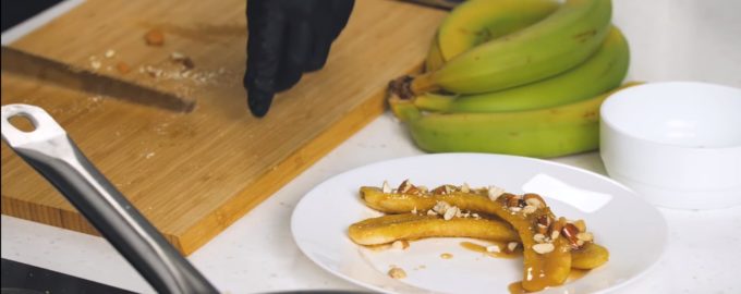 Карамелизированные бананы - фото