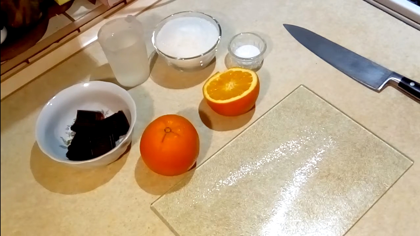 Рецепт - Карамелизированные апельсины в шоколаде - Шаг 1