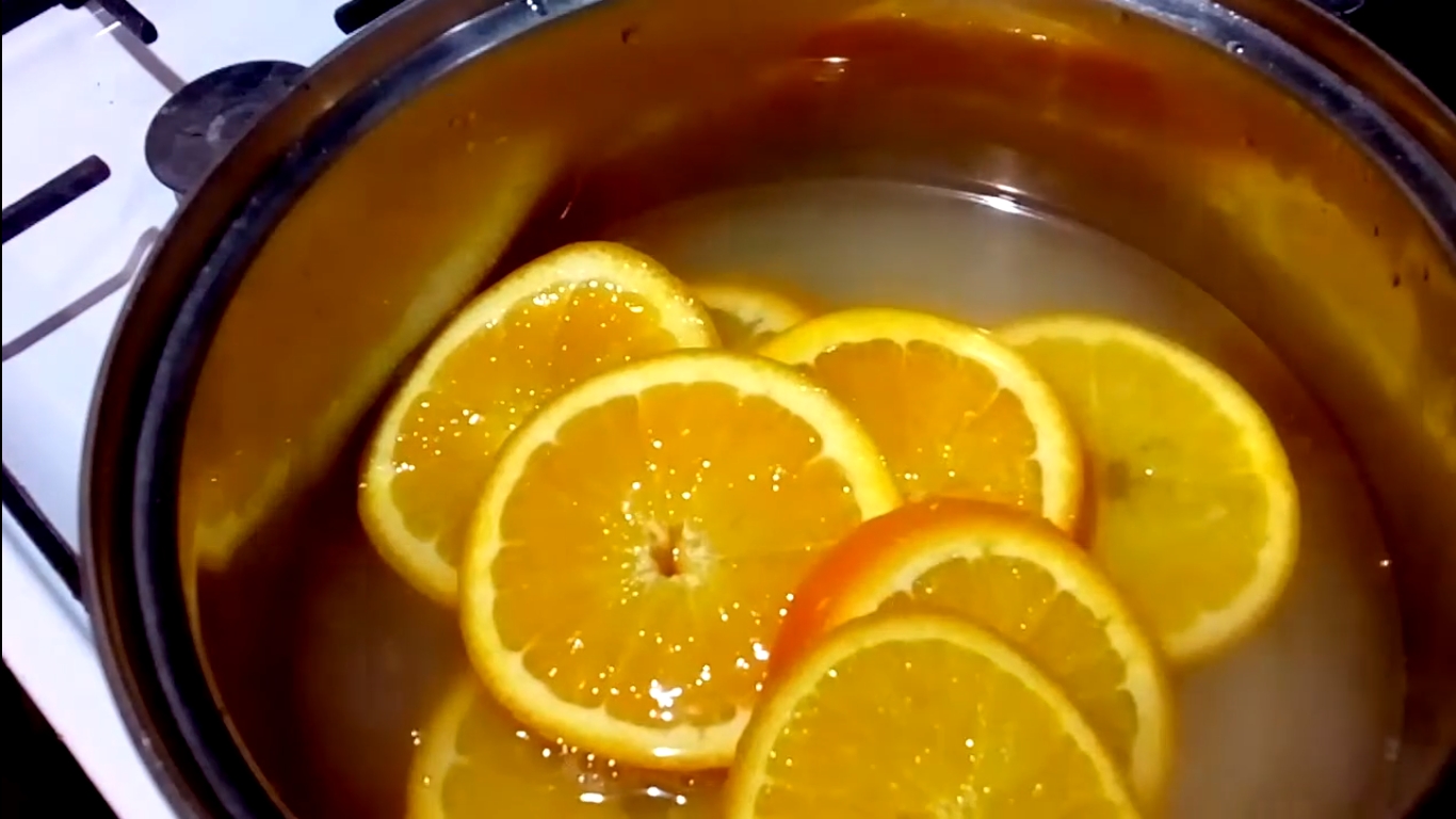 Рецепт - Карамелизированные апельсины в шоколаде - Шаг 6