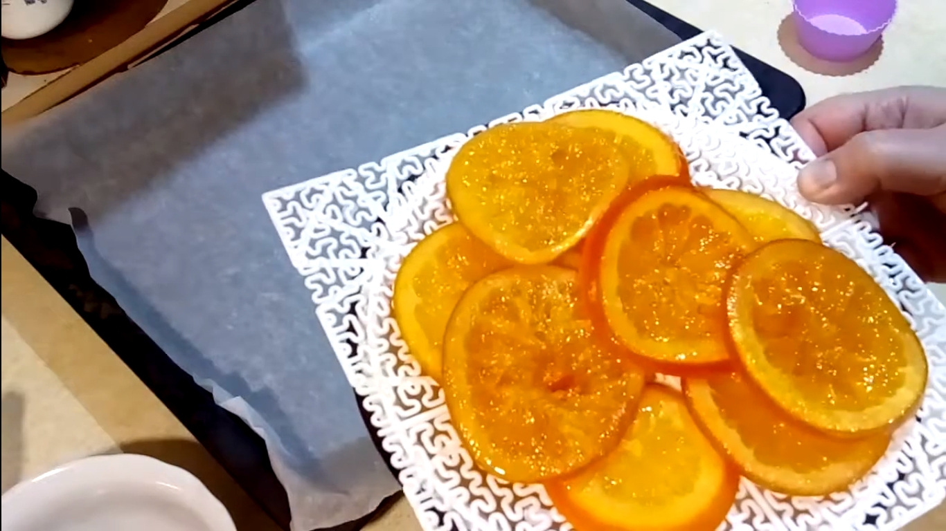 Рецепт - Карамелизированные апельсины в шоколаде - Шаг 7