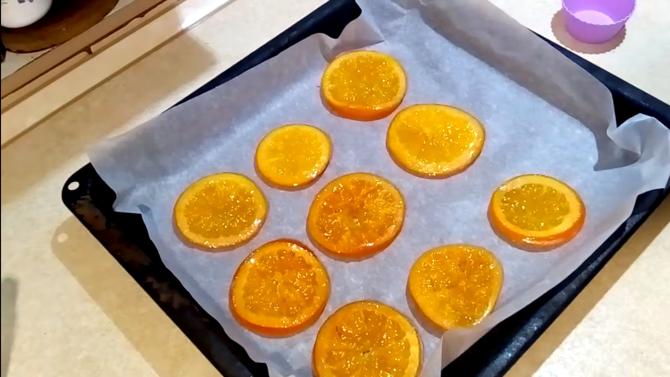 Рецепт - Карамелизированные апельсины в шоколаде - Шаг 8