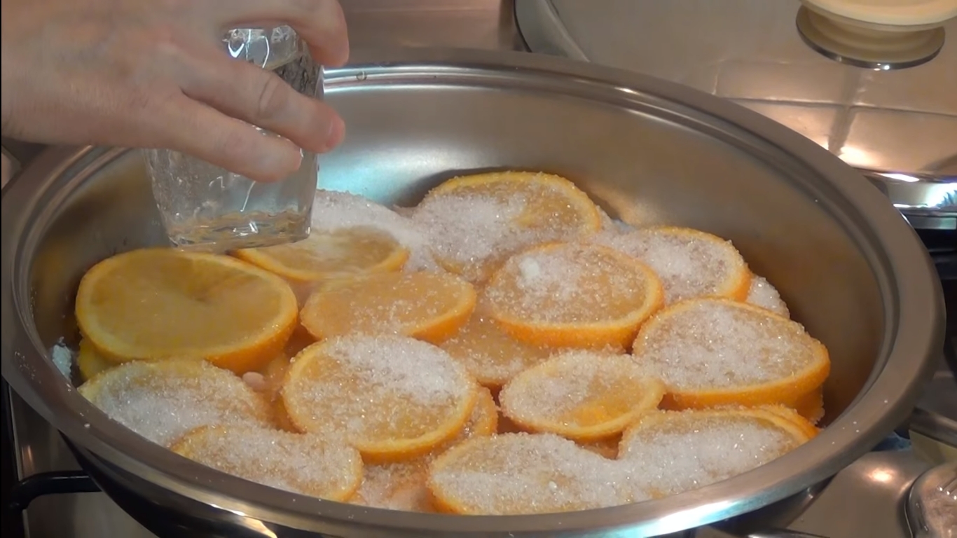 Рецепт - Апельсиновые дольки в сахаре - Шаг 5