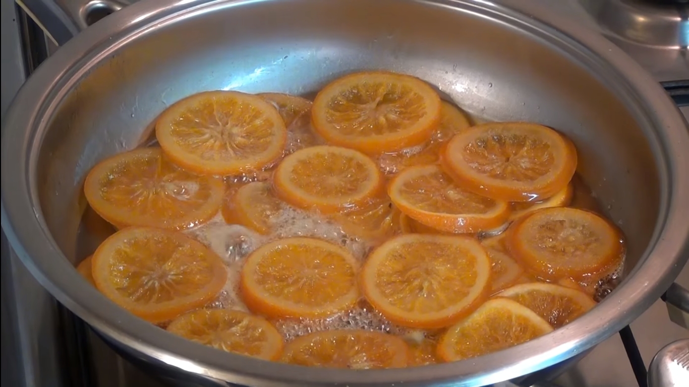 Рецепт - Апельсиновые дольки в сахаре - Шаг 7