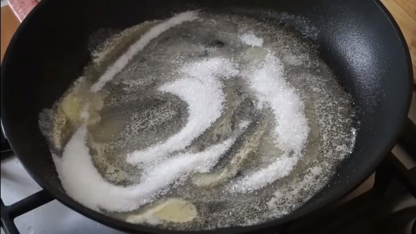 Рецепт - Карамелизованные бананы - Шаг 4