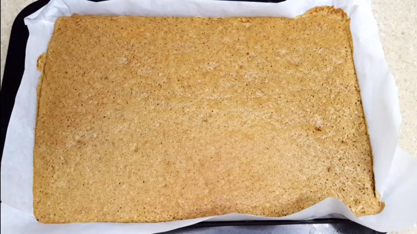 Рецепт - Морковный бисквит для рулета - Шаг 10
