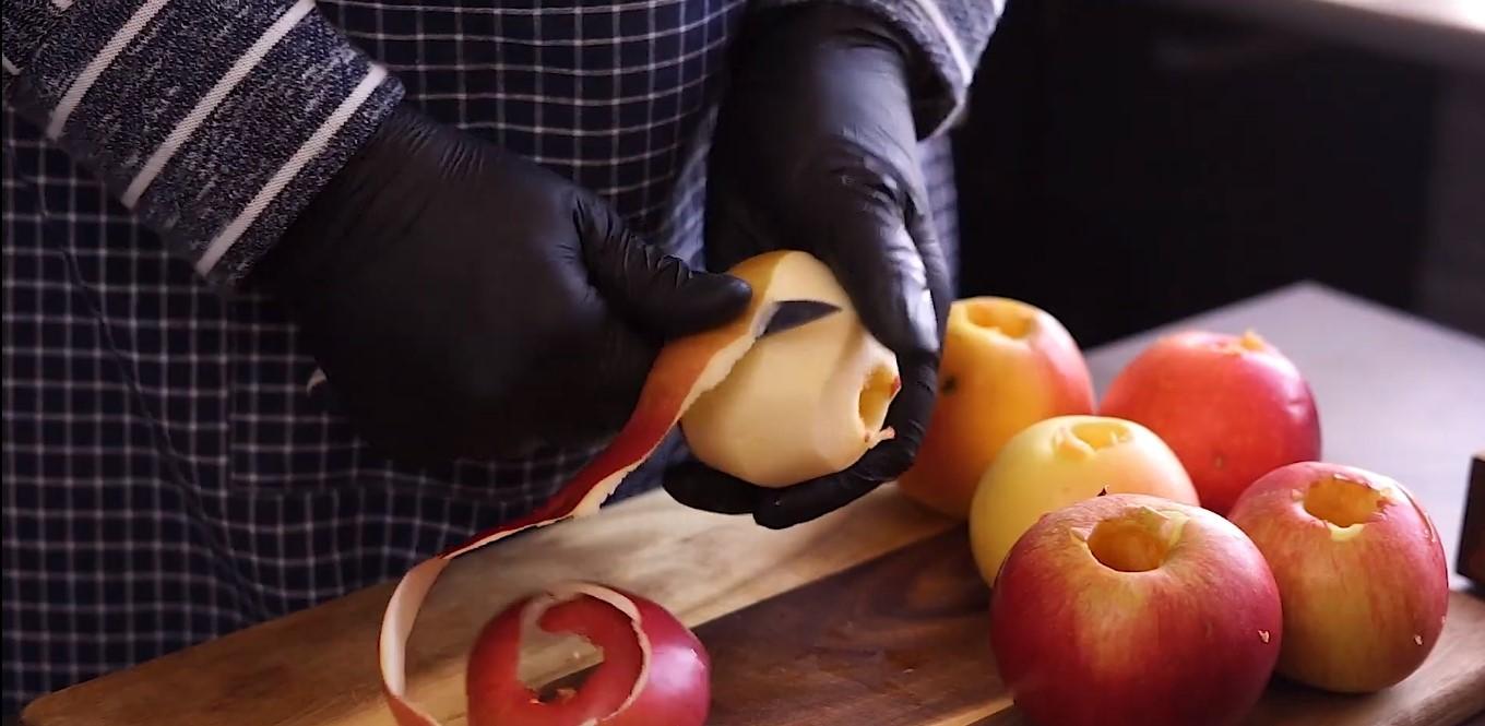 Рецепт - Карамелизированные яблоки для начинки блинчиков - Шаг 2