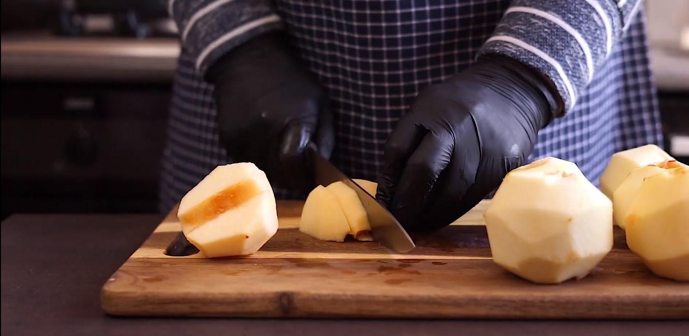 Рецепт - Карамелизированные яблоки для начинки блинчиков - Шаг 3