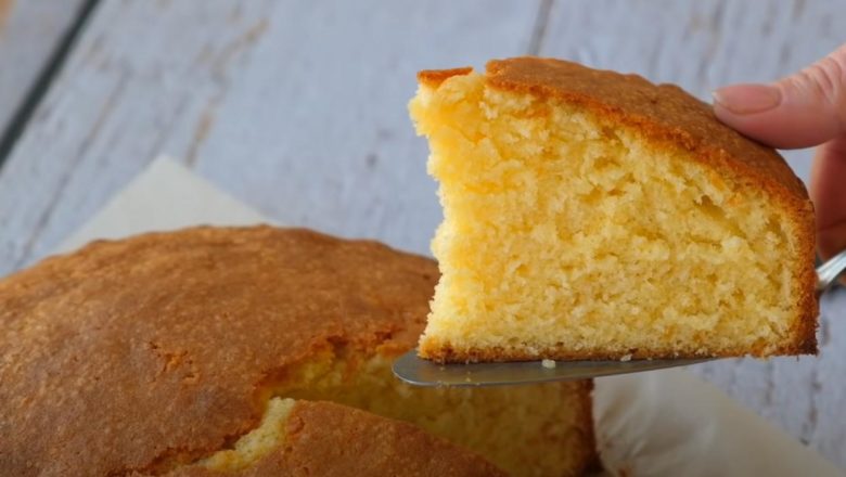 Масляный бисквит для торта - шаг 10