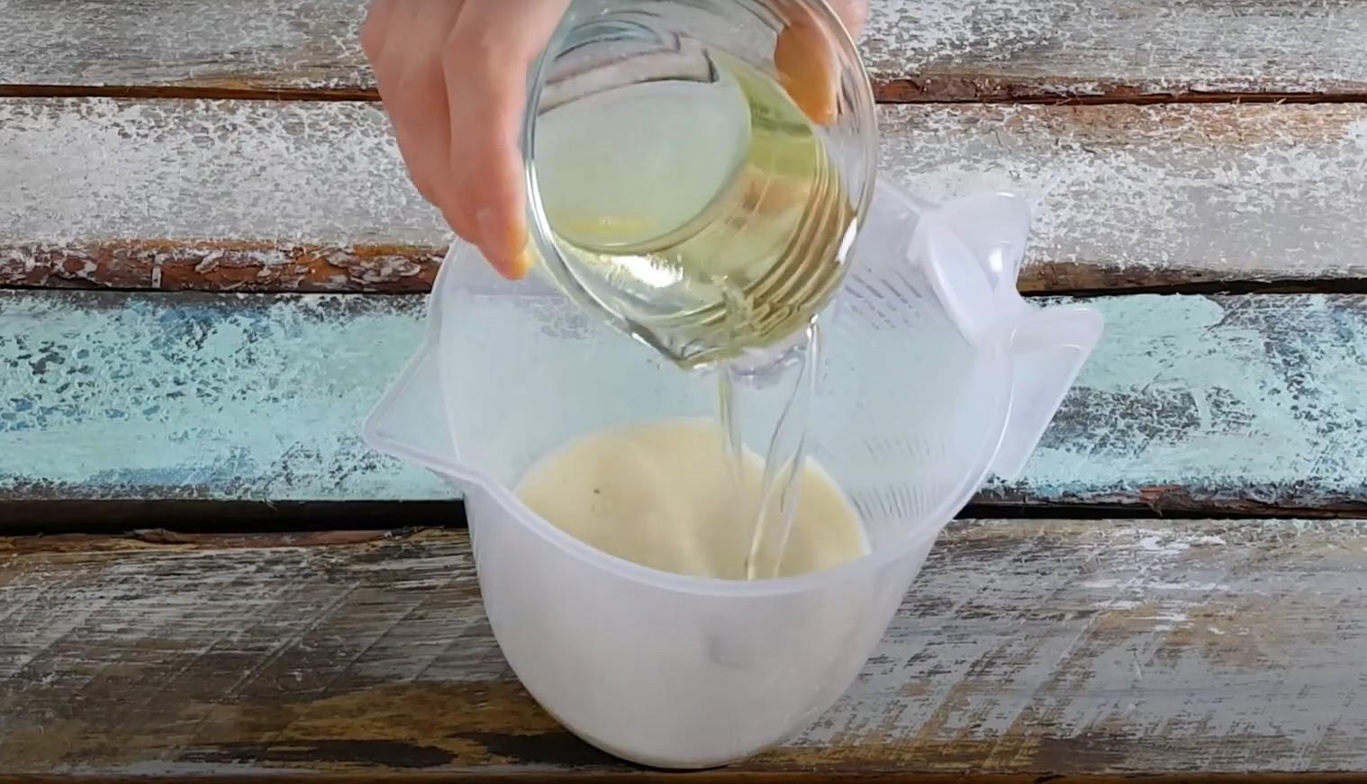 Рецепт - Воздушный бисквит на молоке без яиц - Шаг 5