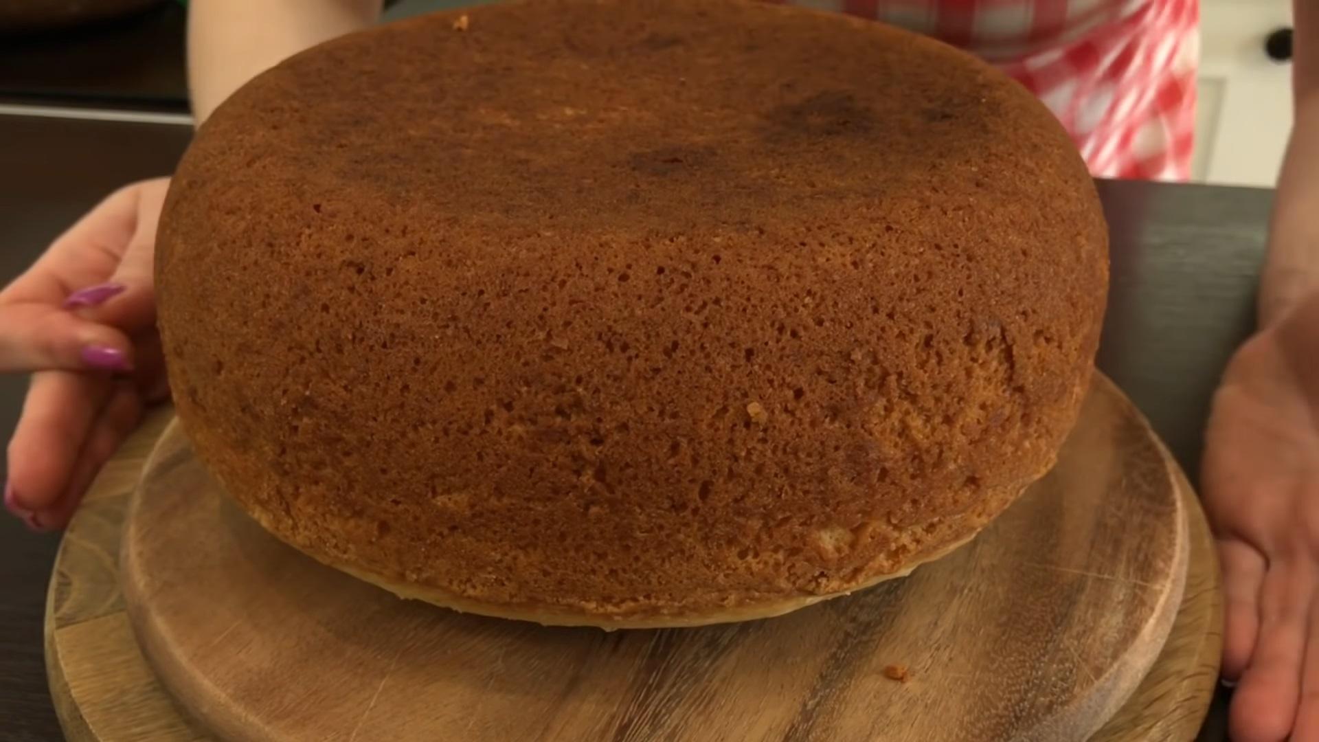 Рецепт - Бисквит для торта на кефире - Шаг 9