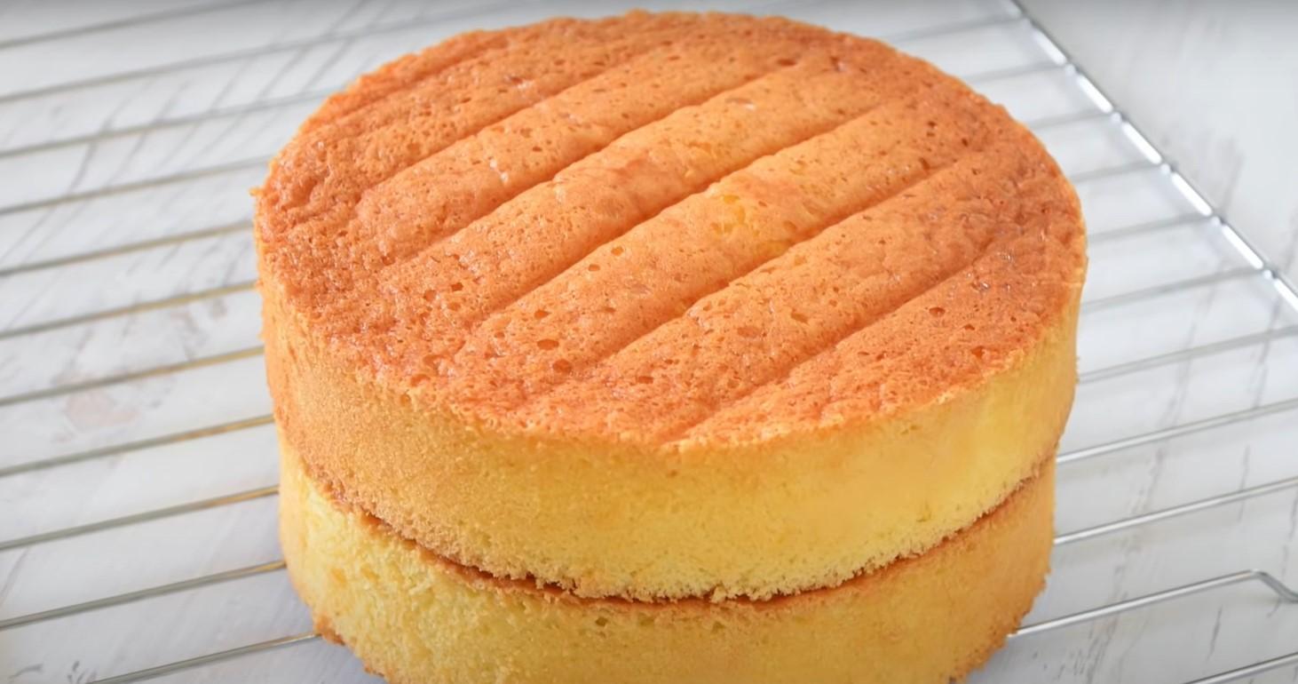 Рецепт - Пышный бисквит для торта на сливочном масле - Шаг 10