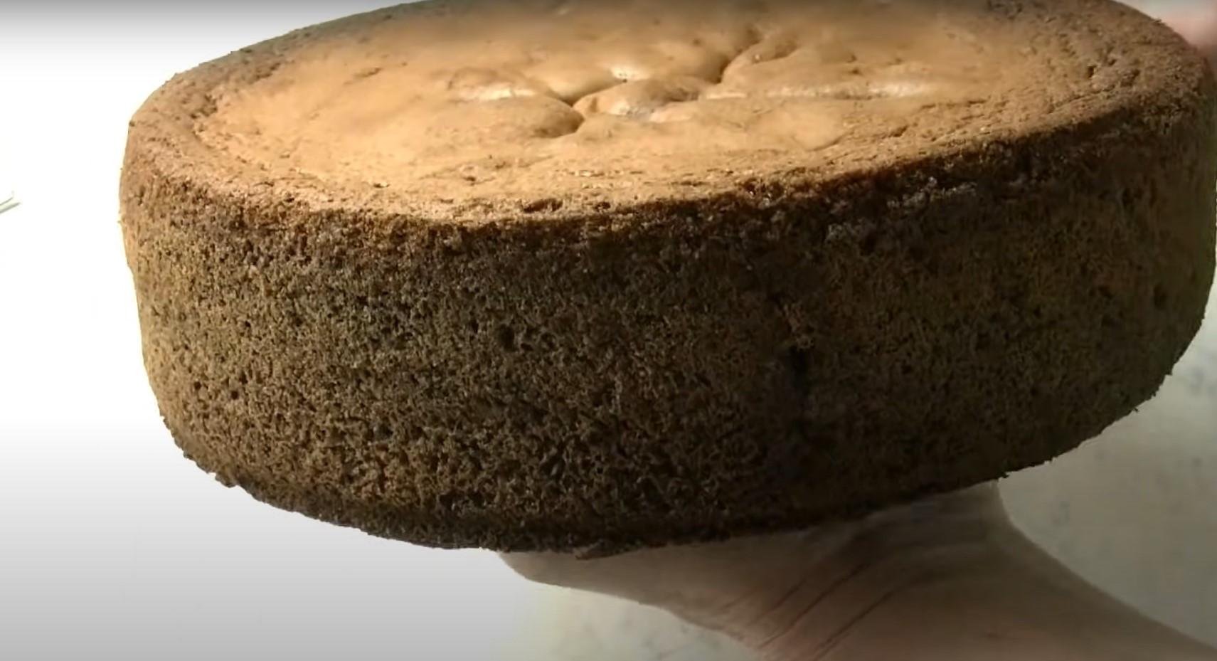 Рецепт - Шоколадный масляный бисквит для торта - Шаг 10