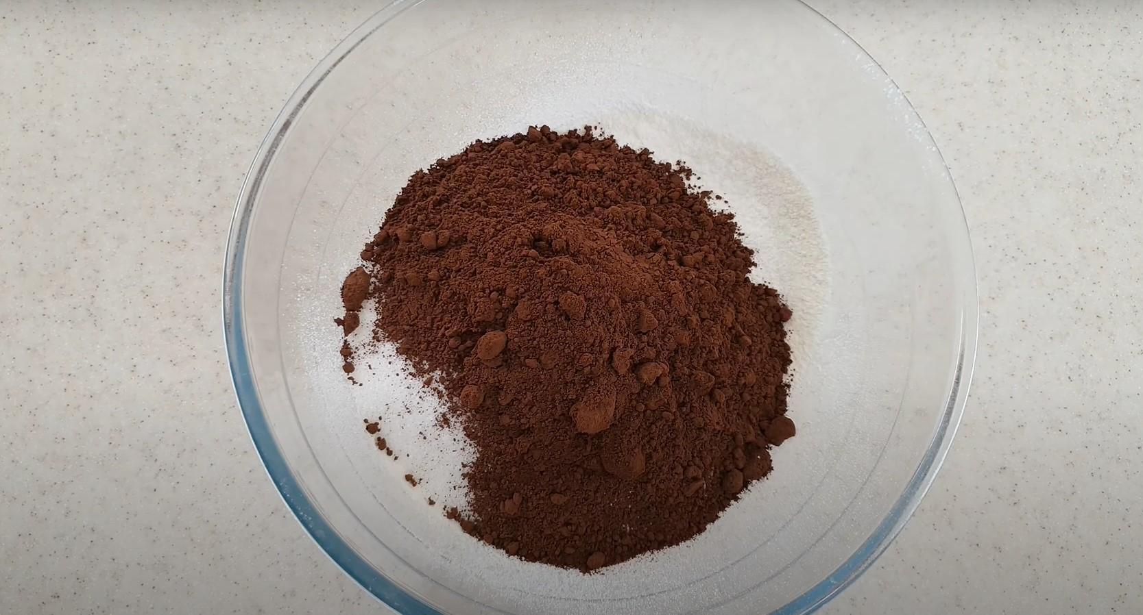Рецепт - Шоколадный постный бисквит - Шаг 3
