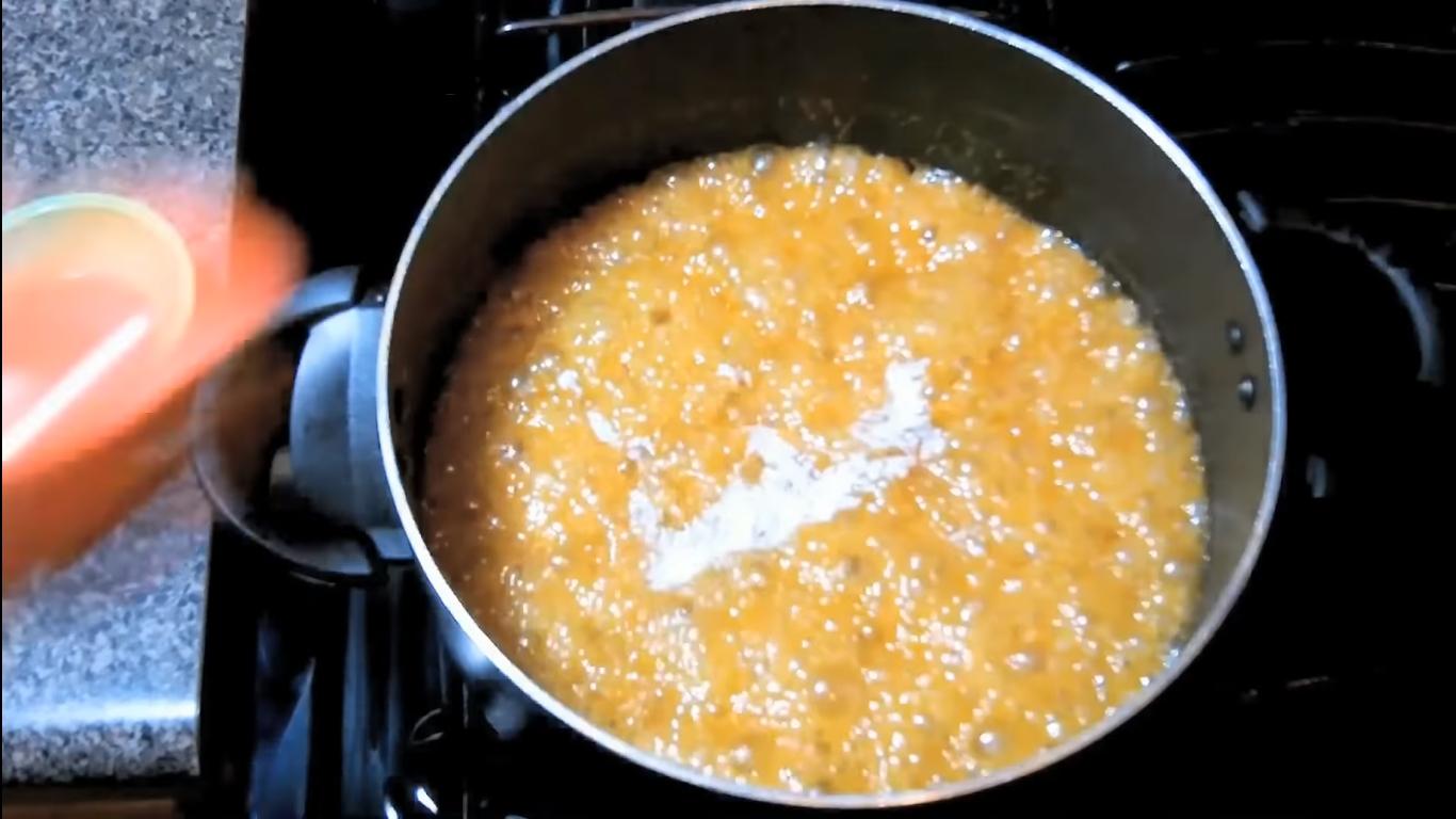 Рецепт - Попкорн в карамели с кукурузным сиропом - Шаг 5