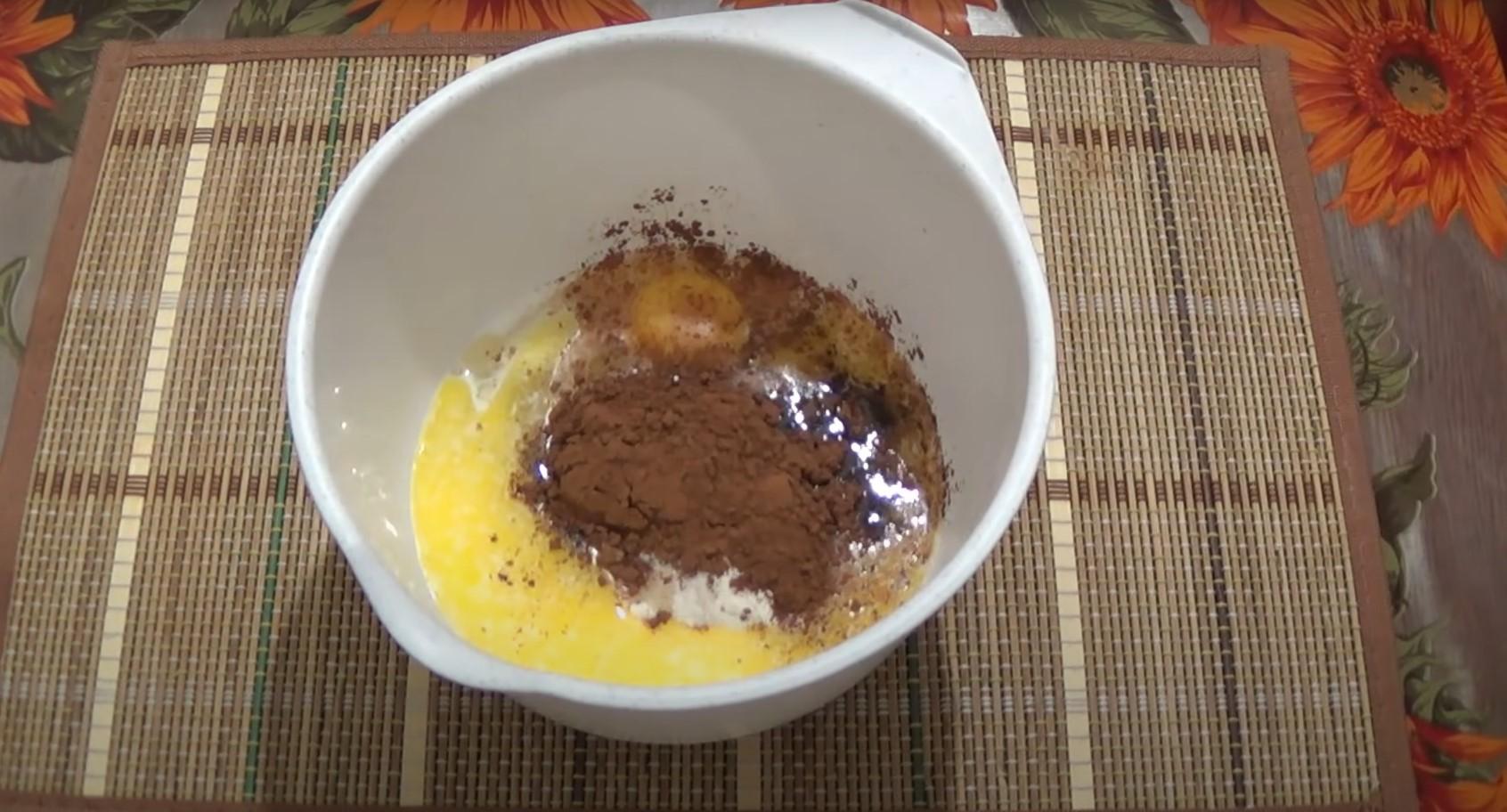 Рецепт - Быстрый шоколадный кекс в кружке за 3 минуты! - Шаг 6