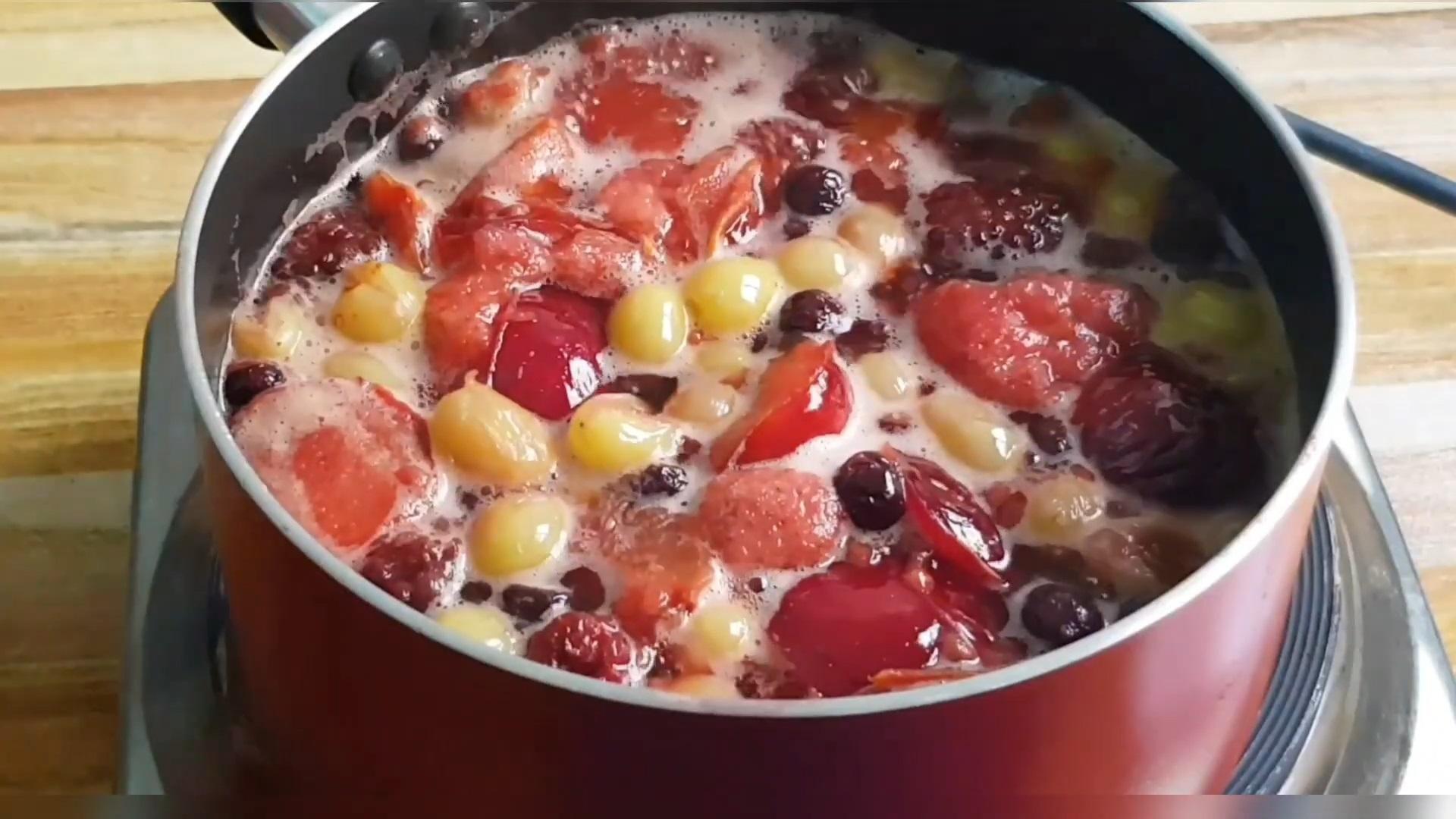 Рецепт фруктового-ягодного жидкого щербета - Шаг 5
