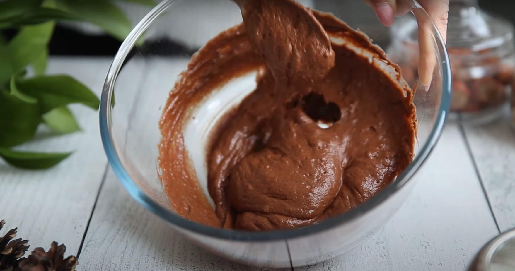 Рецепт - Шоколадный кекс в микроволновке без молока - Шаг 4