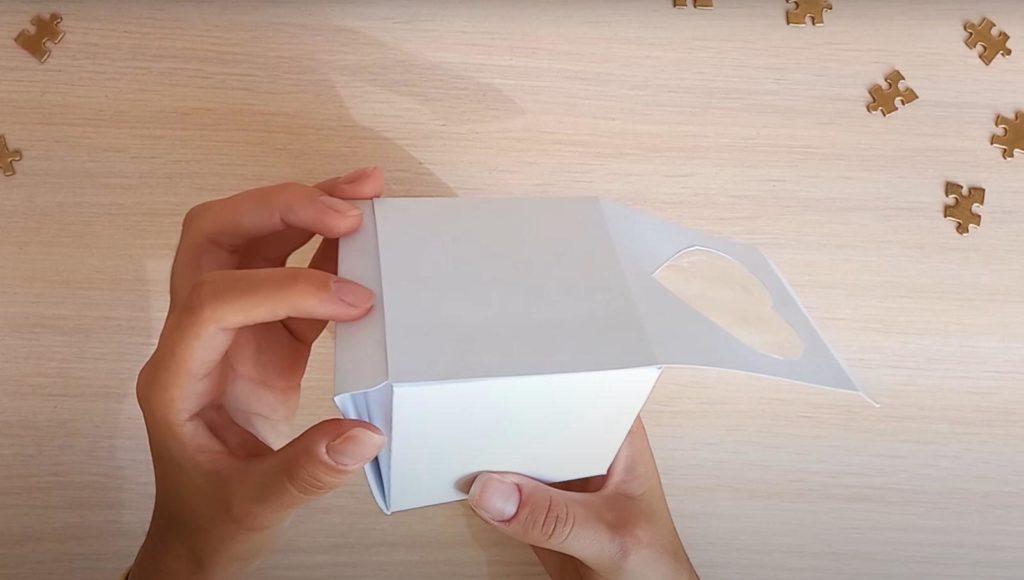 Как сделать коробку из бумаги своими руками - шаг 8