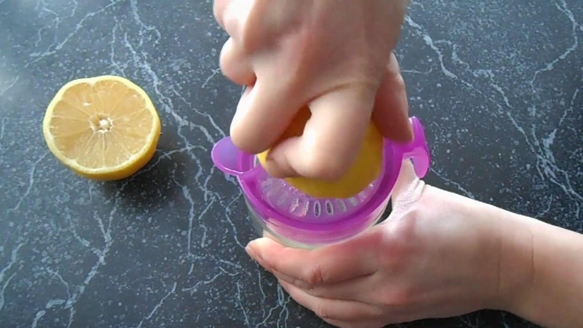 Рецепт - Лимонная помадка за 1 минуту - Шаг 1