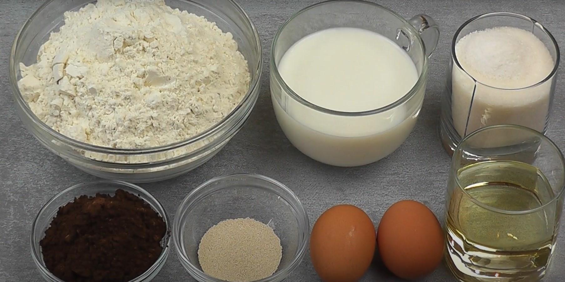 Рецепт - Шоколадное тесто для пасхального кулича - Шаг 1
