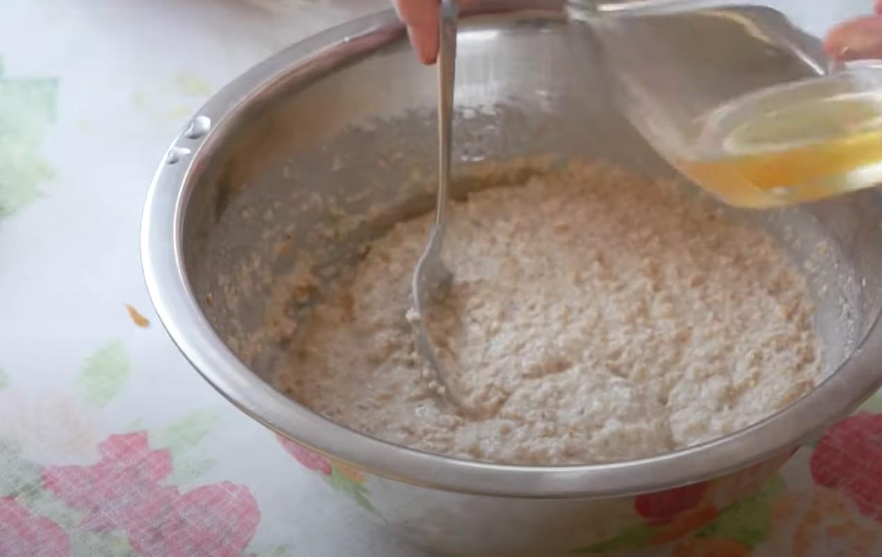Рецепт - Овсяное печенье без сахара и муки с яблоками - Шаг 5